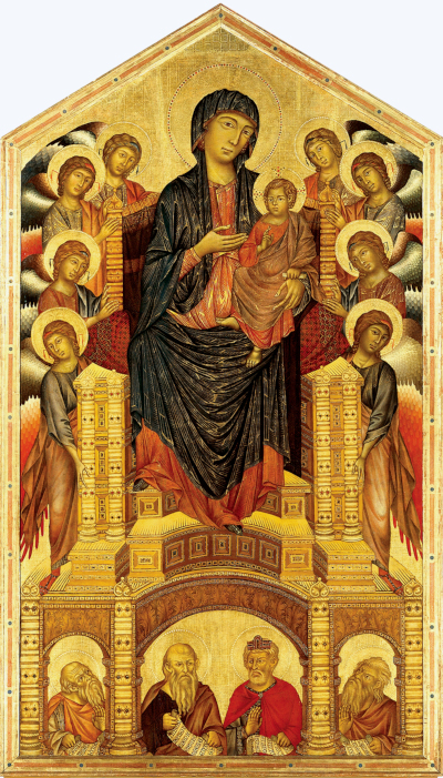 Santa Trinita Maestà Cimabue